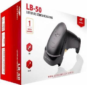 LEITOR DE CODIGO DE BARRAS C3TECH USB LB-50BK