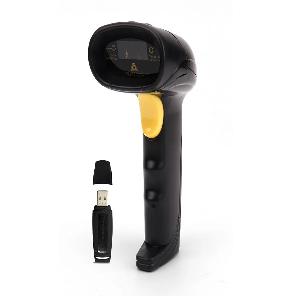 LEITOR DE CODIGO DE BARRAS S/FIO C3TECH 1D LEITURA DE DANFE V2 - LB-W200V2BK