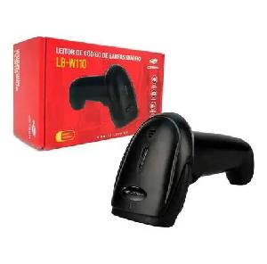 LEITOR DE CODIGO DE BARRAS C3TECH S/FIO 1D E 2D - LB-W110BK